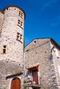 Stone buildings in the medieval town of Vogue