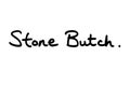 Stone Butch Royalty Free Stock Photo