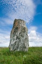 Stone of calanais Royalty Free Stock Photo