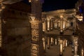 Stone carving at Adalaj step well . Ahmedabad, Gujarat