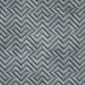 Stone carving seamless texture with geometric pattern