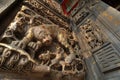 Tiger Stone carving at a Chinese Temple