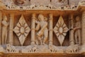 Stone carvings at Modhera Sun Temple, Gujarat