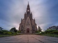 Stone cathedral Royalty Free Stock Photo