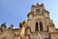 Stone Catholic church tower Royalty Free Stock Photo