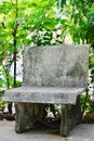 Stone chair