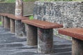 Stone Chair, Waiting at Bus Station