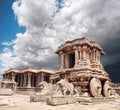 Stone chariot in Hampi