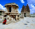 Stone Chariot Hampi Royalty Free Stock Photo