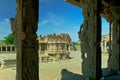 Stone Chariot Shri Vijaya Vitthala Temple UNESCO World Heritage site Hamp Royalty Free Stock Photo