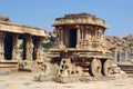 Stone Chariot in Vittala Temple, Hampi, India