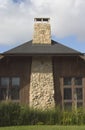 Stone Chimney Royalty Free Stock Photo
