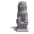 Stone chinese foo dog Royalty Free Stock Photo