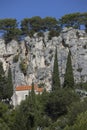 Stone church in Marjan forest