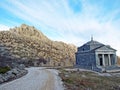 Stone church of St. Francis, Velebit - Croatia Royalty Free Stock Photo