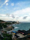 Coastline at Haedong Yonggung Temple in Busan