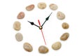 Stone clockface Royalty Free Stock Photo