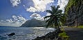 The stone coastline, Dominica, Lesser Antilles