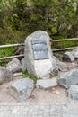 Stone commemorating defenders of beautiful corner of Poland Wladyslaw Zamoyski Oswald Balzer and other compatriots.