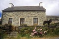 Stone cottage in West Cork, Ireland Royalty Free Stock Photo