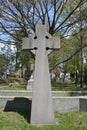 Stone Cross Royalty Free Stock Photo