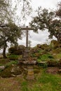 A stone cross in the garden outside of convent of El Palancar is the smallest in the world.