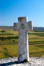 Stone cross in Old Orhei