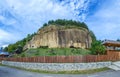 Stone Crows Monastery, Village of Jgheaburi, Corbi commune, ArgeÃâ¢ county, Romania Royalty Free Stock Photo