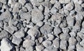Stone crushed stone on the construction site as an abstract background Royalty Free Stock Photo