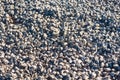 Stone crushed stone on the construction site as an abstract background Royalty Free Stock Photo