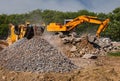 Stone crusher Royalty Free Stock Photo