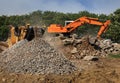Stone crusher Royalty Free Stock Photo