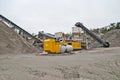 Stone crushing plant at brekke quarries plant 1 Royalty Free Stock Photo