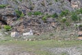 Stone crypts for the burial of the dead in North Ossetia