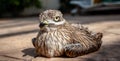 Stone Curlew Chick Royalty Free Stock Photo