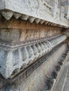 Stone curvature in vittala temple ,Ancient Ruins of Vijayanagar Empire, hampi is a UNESCO world heritage site ,at Hampi, in