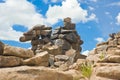 Stone Desert Giant's Playground in Namibia