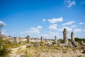 Stone desert landscape in Bulgaria Royalty Free Stock Photo