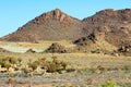 Stone desert landscape Royalty Free Stock Photo