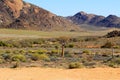 Stone desert landscape Royalty Free Stock Photo