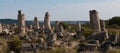 The Stone Desert (Pobiti kamani) near Varna, Bulgaria Royalty Free Stock Photo