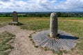 The Stone of Destiny on the Hill of Tara in County Meath in Ireland Royalty Free Stock Photo