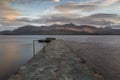 Lough Leane, MacGillycuddy`s Reeks, Ireland Royalty Free Stock Photo