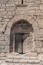 Stone door of Qasr al-Azraq