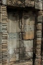 Stone doorway at Banteay Kdei temple in Angkor Archaeological Park, Cambodia