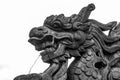 Stone dragon in the Forbidden City, Hue, Vietnam Royalty Free Stock Photo