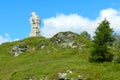 Stone Eagle On The Simplon Pass Royalty Free Stock Photo