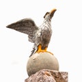 Stone Eagle Statue Symbol of Power Royalty Free Stock Photo