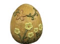 Stone Easter egg Royalty Free Stock Photo