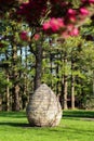 Stone Egg Sculpture Royalty Free Stock Photo